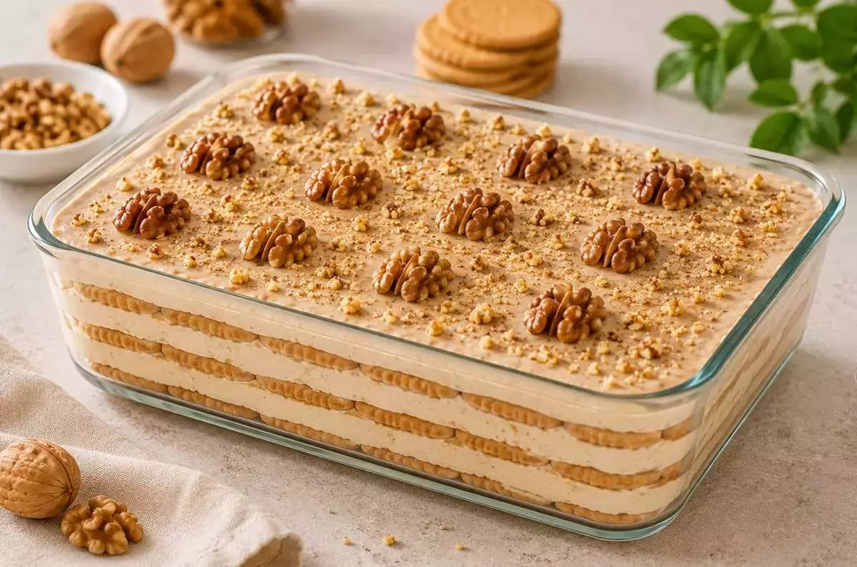 Postre Fácil y Delicioso: Carlota de Nuez sin Horno