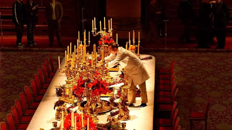 La Majestuosidad de los Banquetes Reales en el Castillo de Windsor
