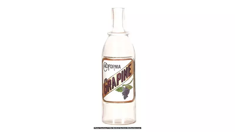 Descubriendo el Misterio y el Valor de la Botella de Jarabe California Grapine