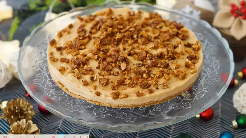 Deliciosa Tarta de Turrón Blando sin Horno: Un Postre Festivo Cremoso y Fácil