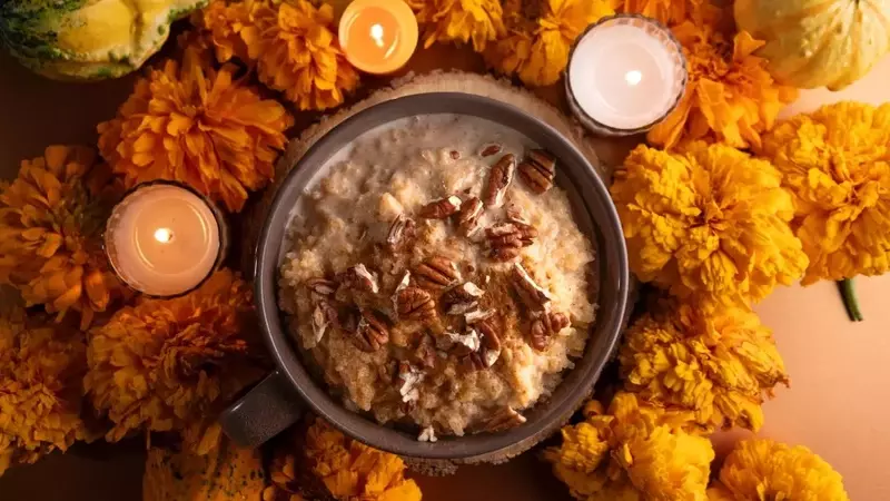 Arroz con Leche con Toque de Calabaza Especiada: La Fusión Perfecta del Otoño y México