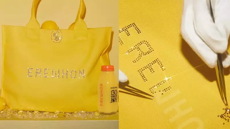 Swarovski y Erewhon: Una Fusión Brillante en el Mundo de los Smoothies y la Moda