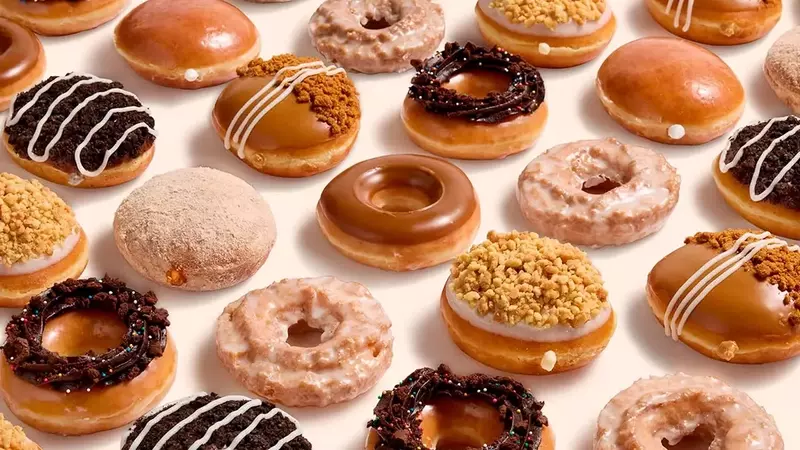 Krispy Kreme Transforma su Oferta de Donas con Novedosos Sabores