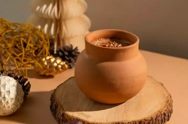 Cremoso atole de frutos secos: la bebida ideal para el invierno