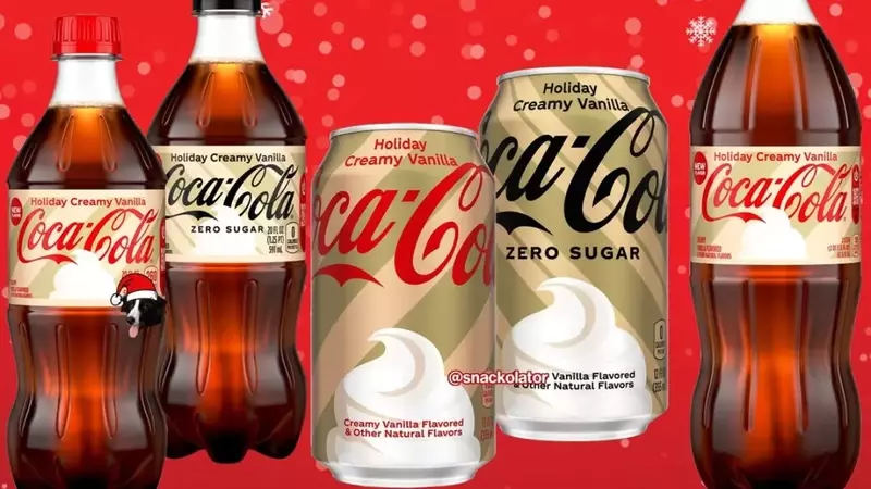 Coca-Cola Presenta un Novedoso Sabor de Vainilla Cremosa para la Temporada Festiva