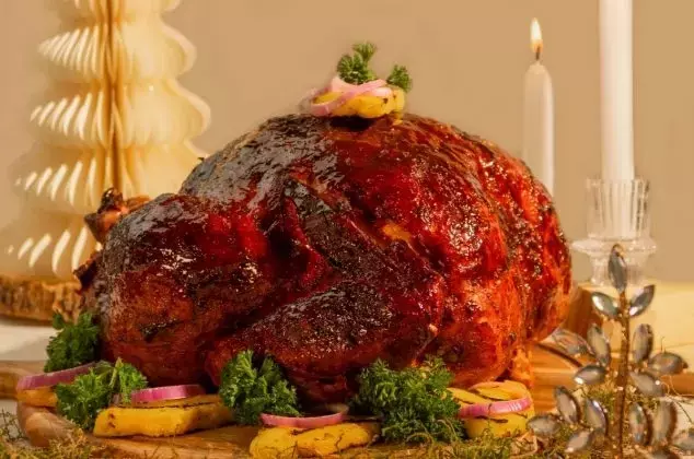 Pavo Navideño al Pastor: Una Sorpresa Culinaria Festiva