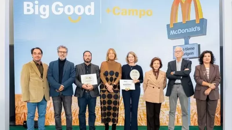 McDonald's reconoce la innovación rural en sus Premios Big Good
