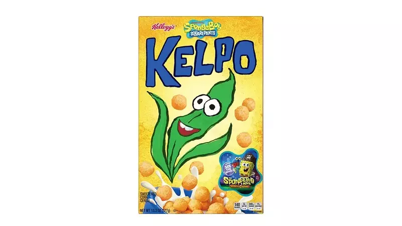 Kelpo: Los Cereales de Algas de Bob Esponja, Hechos Realidad por Kellogg's