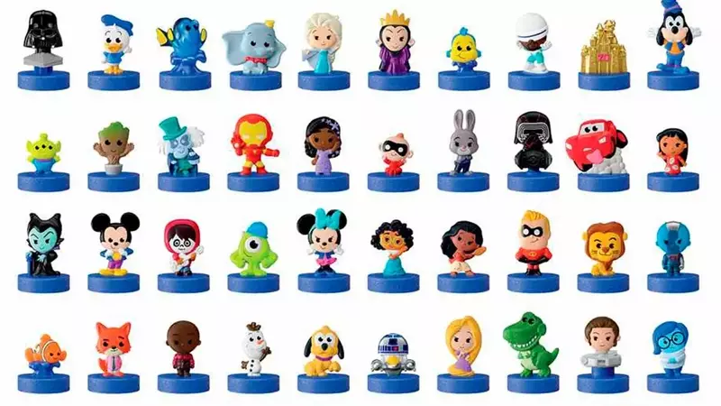 McDonald's celebra los 70 años de Disneyland con una nueva colección de juguetes en el Happy Meal