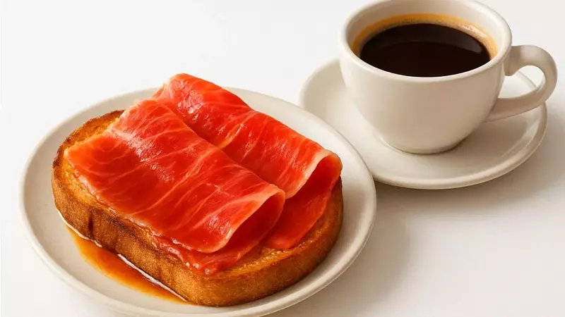 Innovadora Preparación: Jamón Ibérico con Infusión de Café y Naranja
