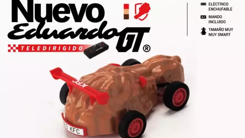 KFC presenta a Eduardo GT: el coche teledirigido de edición limitada para la Navidad