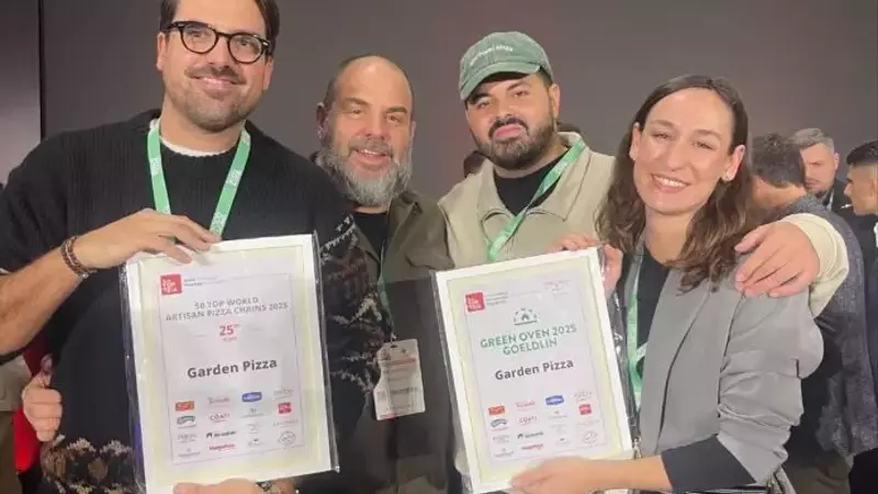 Garden Pizza Asciende al Puesto 25 en el Prestigioso Ranking 50 Top World Artisan Pizza Chains