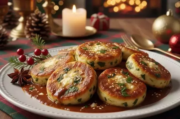 Deliciosas Tortitas de Romeritos y Papa: Un Festín Navideño con Solo 5 Ingredientes