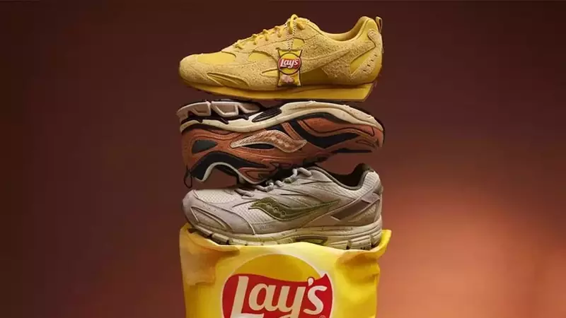 Lay's y Saucony Lanzan una Exclusiva Colección de Zapatillas Inspiradas en Patatas Fritas para el Mercado Chino
