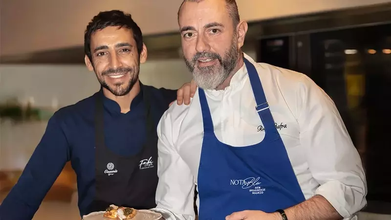 Fusión Culinaria: Fabián Cangas y Rafa Zafra Unen Talentos en Madrid