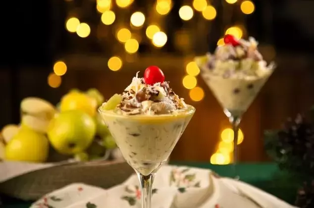 Delicia Navideña: Ensalada de Manzana con Rompope