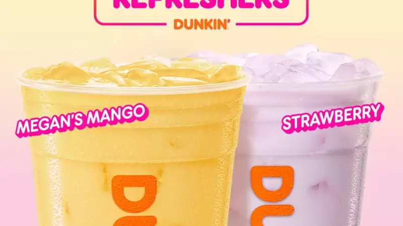 Dunkin' lanza su menú de invierno con bebidas proteicas y Megan Thee Stallion