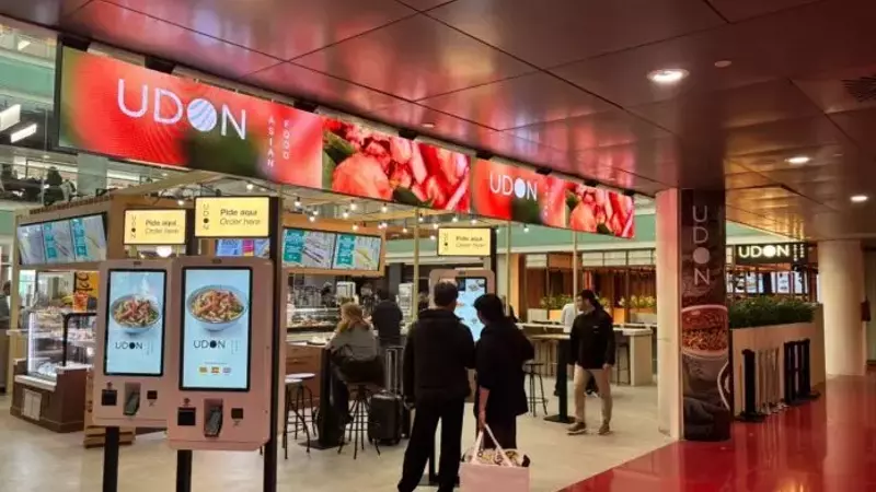 UDON Inaugura su Primer Restaurante en el Aeropuerto Josep Tarradellas Barcelona-El Prat