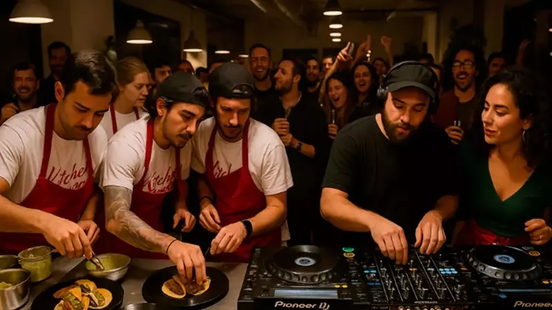 Kitchen Sessions: Fusión Gastronómica y Musical en Eventos Clandestinos