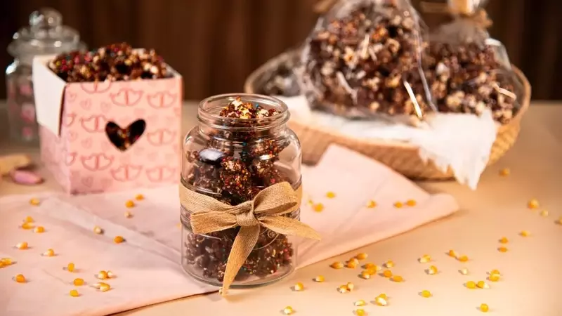 Palomitas de Chocolate para San Valentín: Un Capricho Dulce y Crujiente en Minutos
