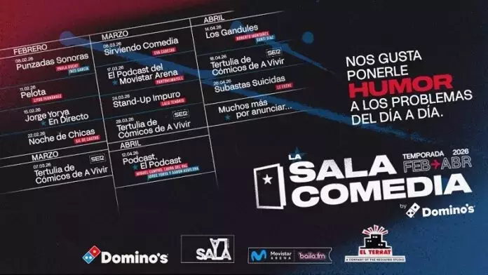 Sala Comedia by Domino's expande su oferta de espectáculos en Movistar Arena