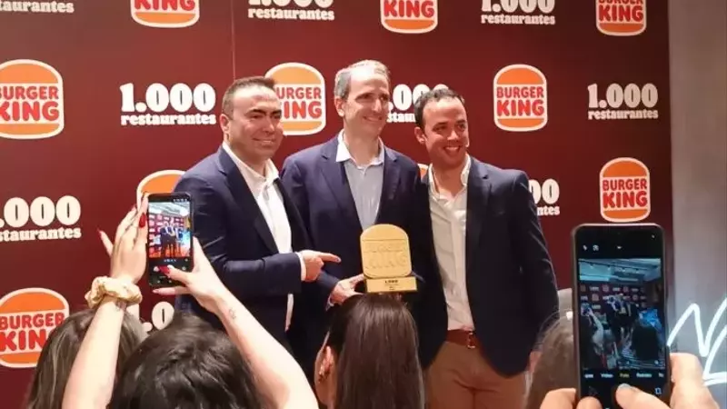 Burger King Alcanza Hito de 1.000 Restaurantes en España y Apunta a Crecimiento Sostenido