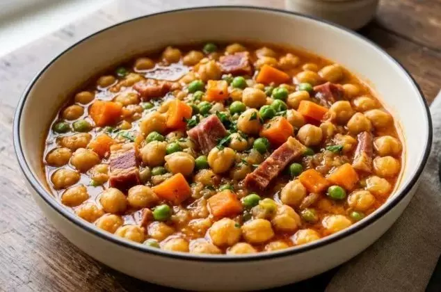 Garbanzos a la Jardinera: Un Plato Nutritivo y Rápido para Todos
