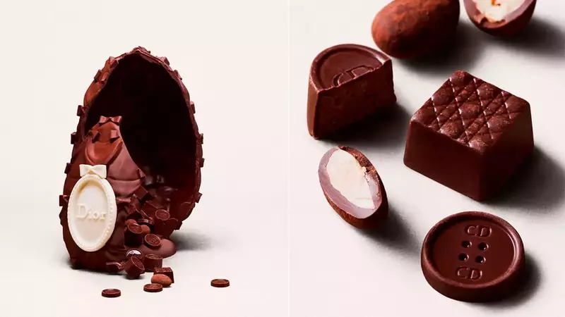 Dior fusiona moda y gastronomía con un exclusivo huevo de Pascua
