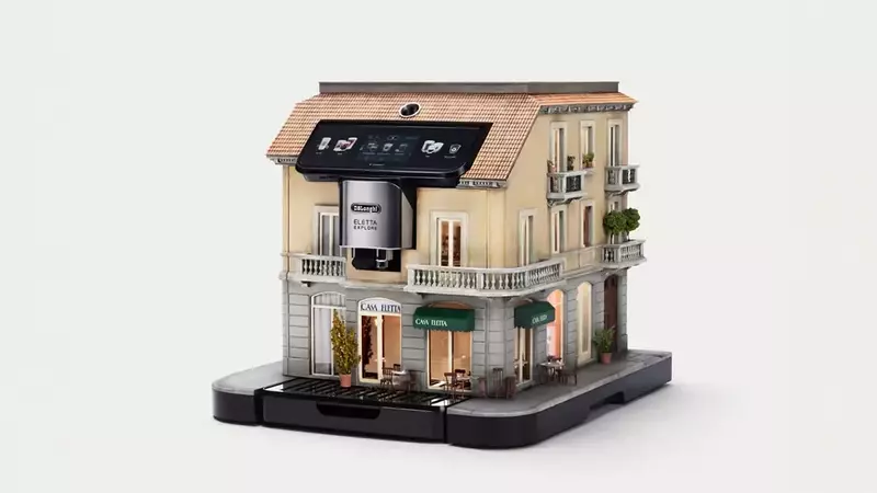 De'Longhi Presenta Maquetas de Cafeterías Globales en la Semana del Diseño de Milán