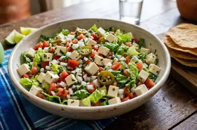 Ensalada Fresca de Queso: Lista en Media Hora