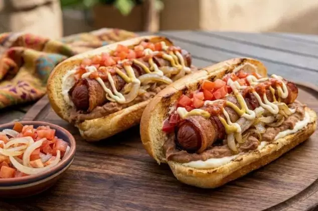 Prepara Fácilmente el Auténtico Hot Dog Sonorense en Casa
