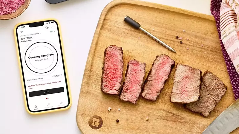 KitchenAid revoluciona la cocina con su termómetro inteligente inalámbrico
