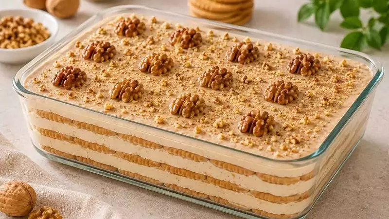 Postre Fácil y Delicioso: Carlota de Nuez sin Horno