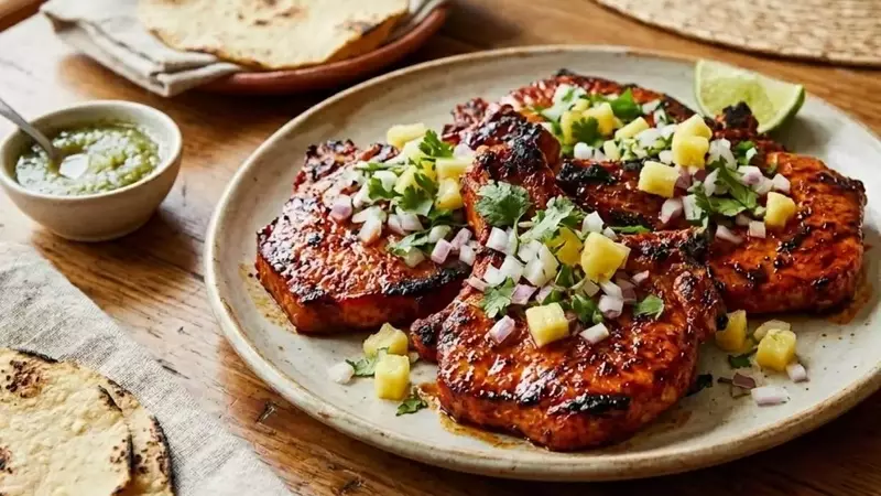 Secretos para chuletas de cerdo al pastor perfectas en 40 minutos