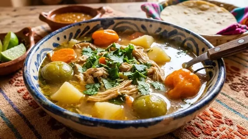 Caldo de Pollo Yucateco: Sabor Auténtico en 30 Minutos