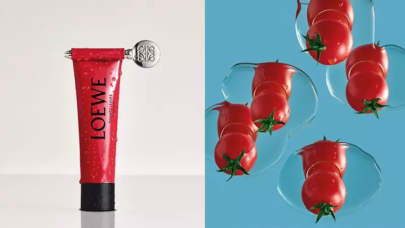 LOEWE amplía su colección de cuidado personal con esencias de tomate