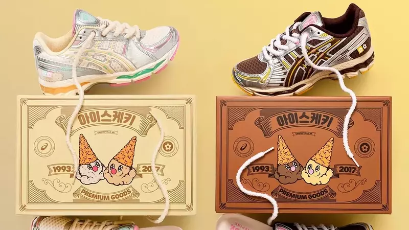 ASICS y Vandy the Pink: Una Fusión de Estilo Inspirada en Postres Helados