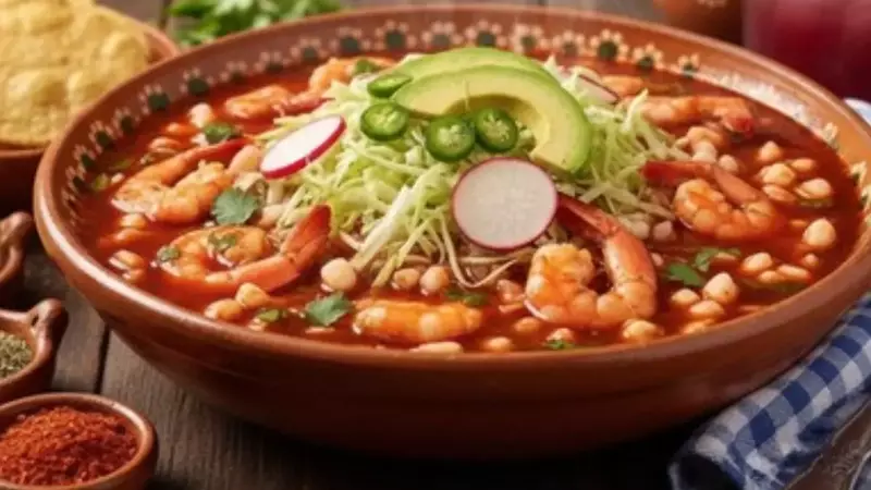 Innovadora Receta de Pozole con Sabores del Mar