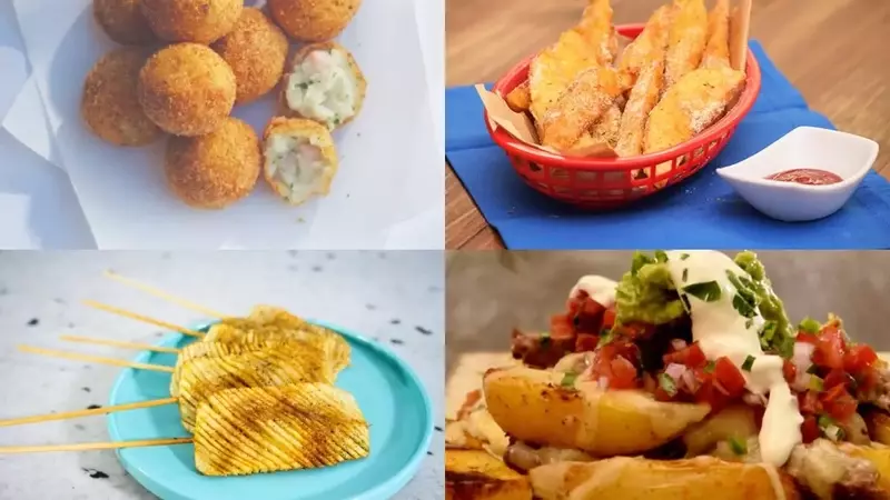 Bocadillos Económicos de Papa para el Fin de Semana