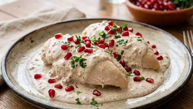 Delicia Culinaria: Pechuga de Pollo en Salsa de Nuez Cremosa