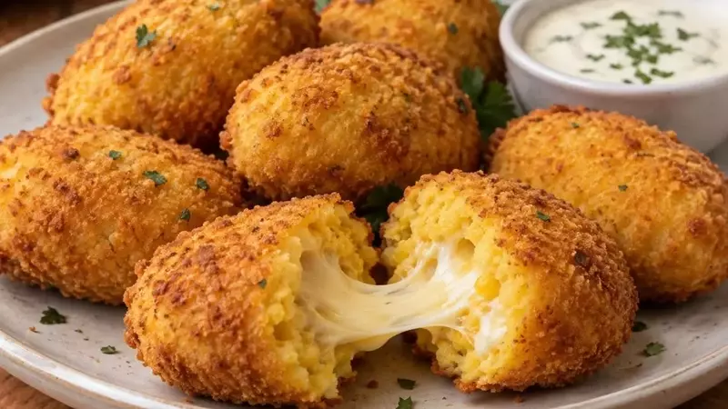 Croquetas de Maíz y Queso: Una Delicia Crujiente para tu Mesa