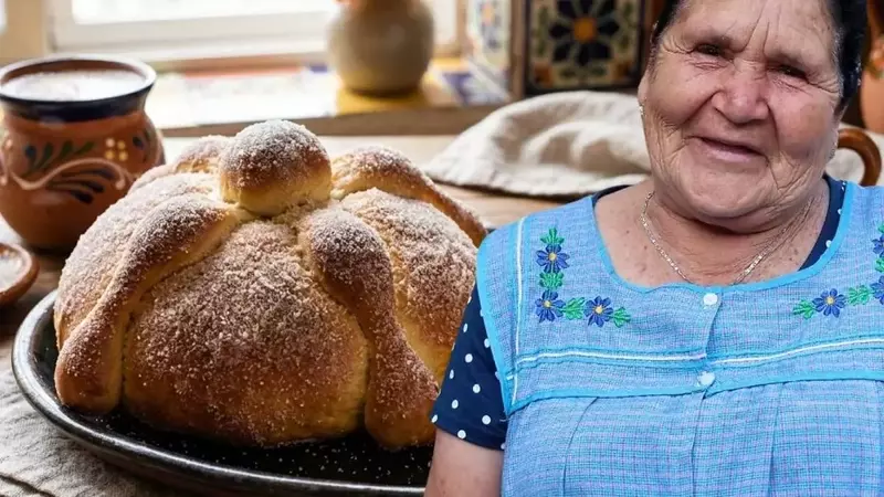 Receta Auténtica de Pan de Muerto Casero por Doña Ángela