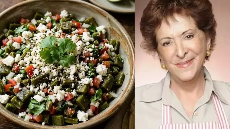 Ensalada Fresca de Nopales: La Receta Rápida de Chepina Peralta