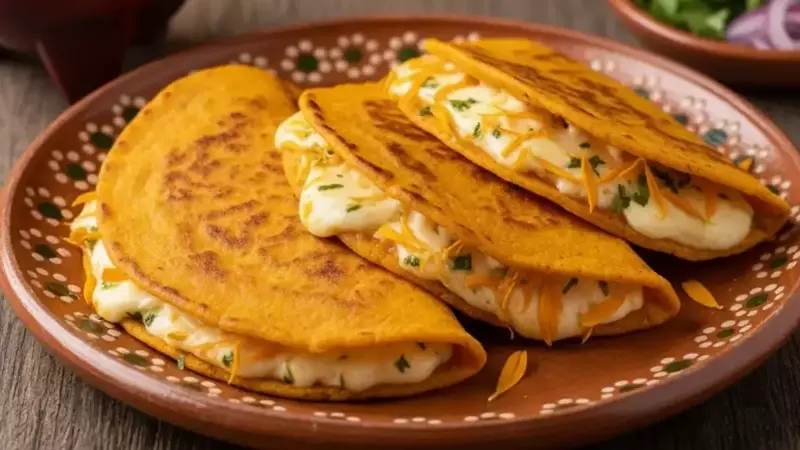 Sabores de otoño: Deliciosas quesadillas de flor de cempasúchil