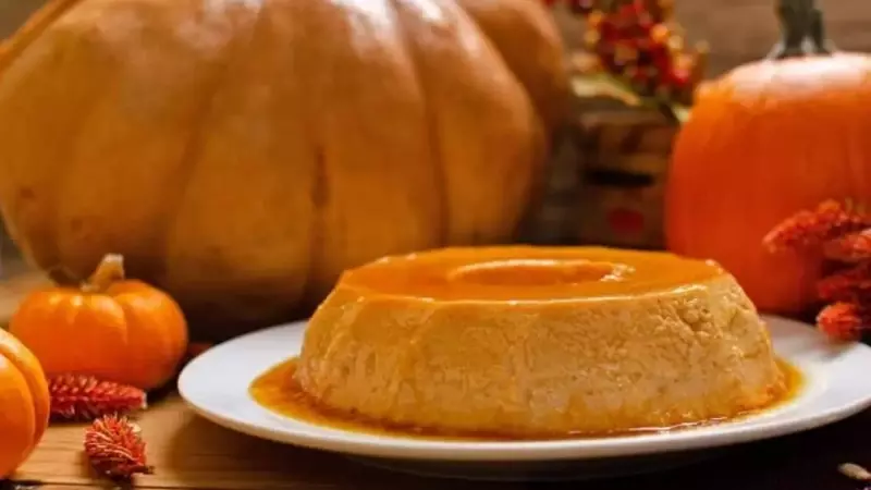 Flan de Calabaza: Un Postre Otoñal Cremoso y Delicioso