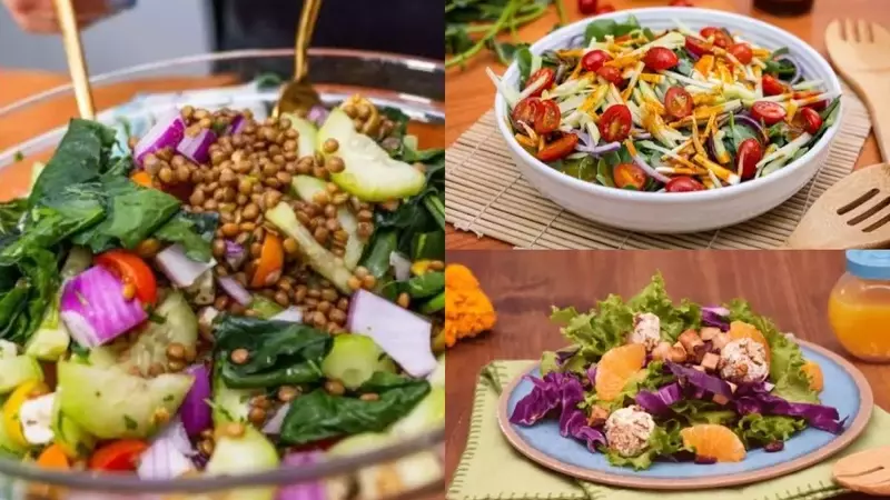Cuatro Recetas de Ensaladas Innovadoras para Disfrutar Cada Día