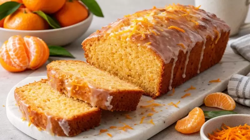 Panqué Esponjoso de Mandarina: El Sabor del Otoño en tu Mesa