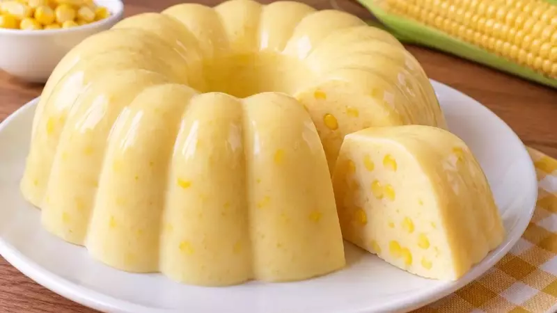 Gelatina de Maíz Casera: Un Postre Cremoso y Sencillo
