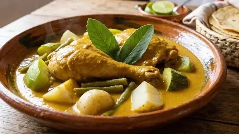 El Secreto del Mole Amarillito Oaxaqueño: Un Viaje Culinario con Calabacitas