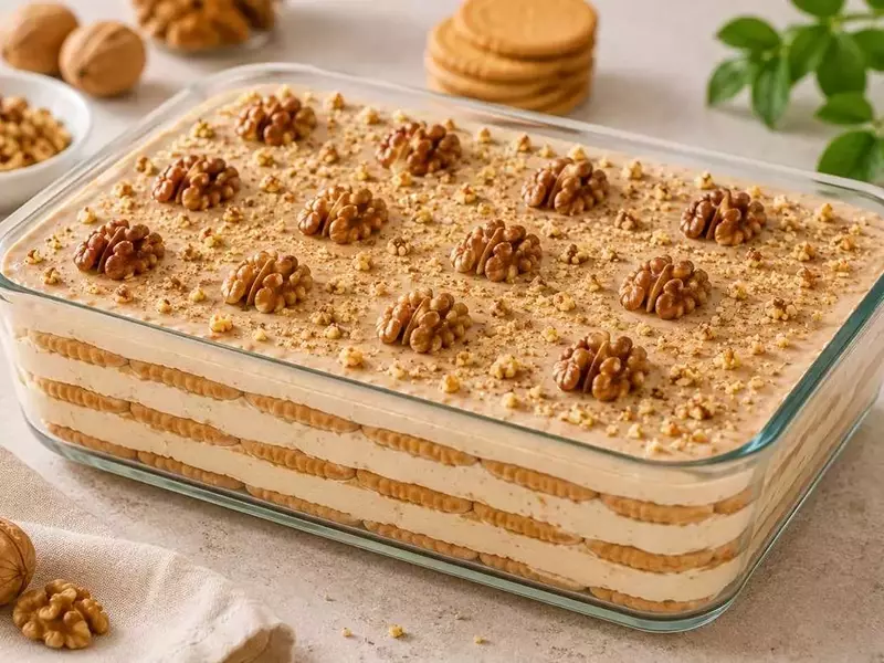 Postre Fácil y Delicioso: Carlota de Nuez sin Horno